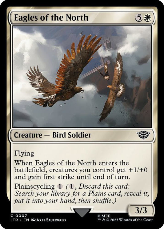Eagles of the North LTR Creature Bird Soldier NM