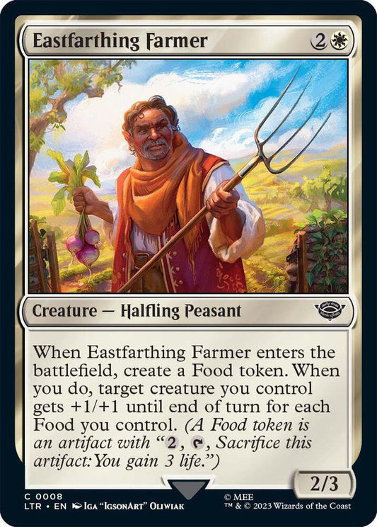 Eastfarthing Farmer LTR Creature Halfling Peasant NM