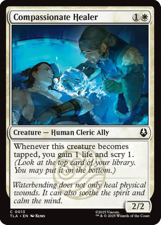 Compassionate Healer TLA Creature Human Cleric Ally NM