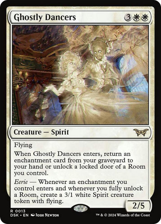 Ghostly Dancers DSK Creature Spirit NM