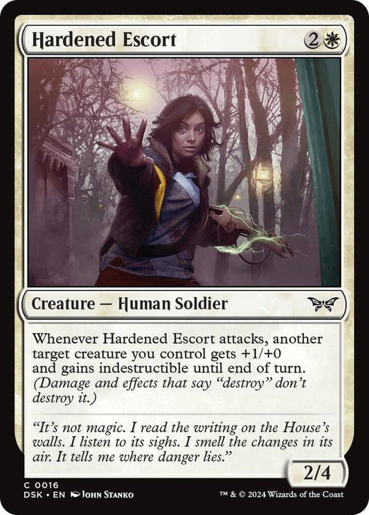 Hardened Escort DSK Creature Human Soldier NM
