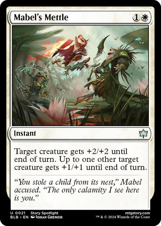 Mabel's Mettle BLB Instant NM