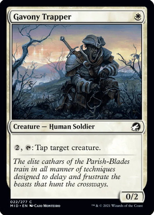 Gavony Trapper MID Creature Human Soldier NM