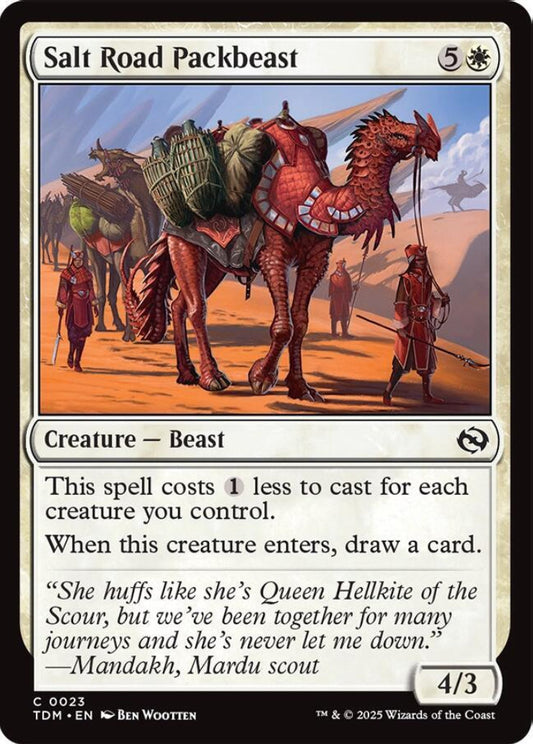 Salt Road Packbeast TDM Creature Beast NM