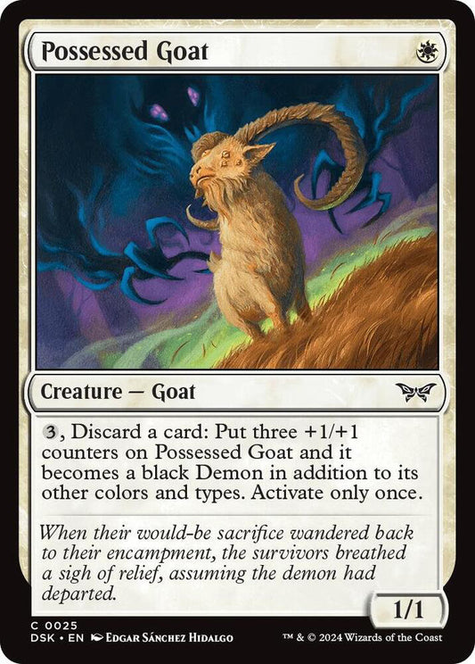 Possessed Goat DSK Creature Goat NM