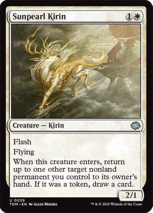 Sunpearl Kirin TDM Creature Kirin NM