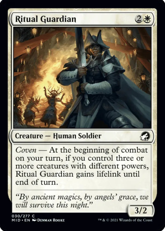 Ritual Guardian MID Creature Human Soldier NM