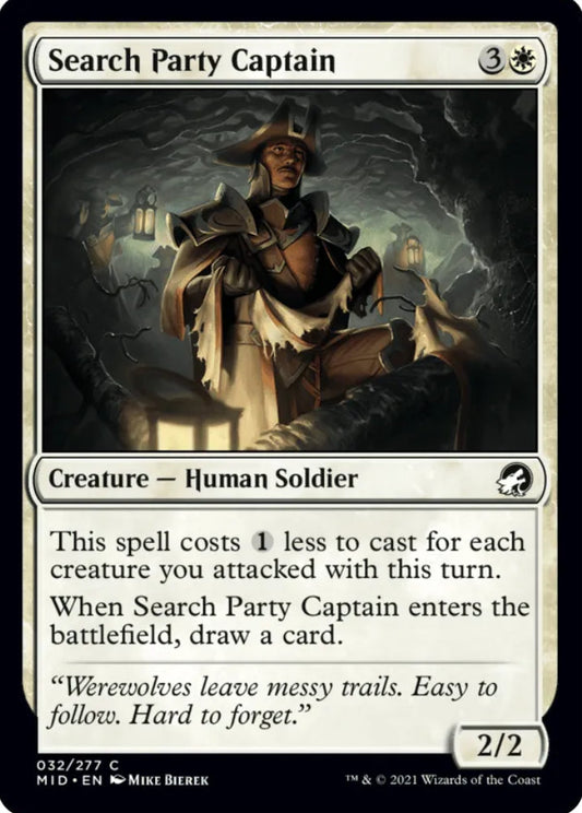 Search Party Captain MID Creature Human Soldier NM