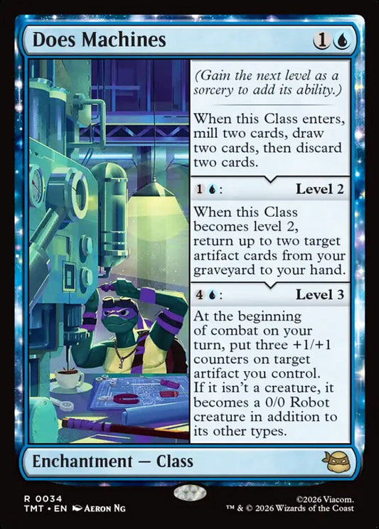 Does Machines TMT Enchantment Class NM