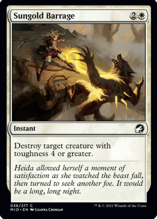 Sungold Barrage MID Instant NM