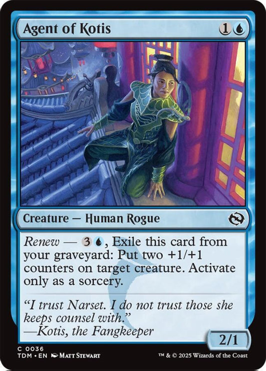 Agent of Kotis TDM Creature Human Rogue NM