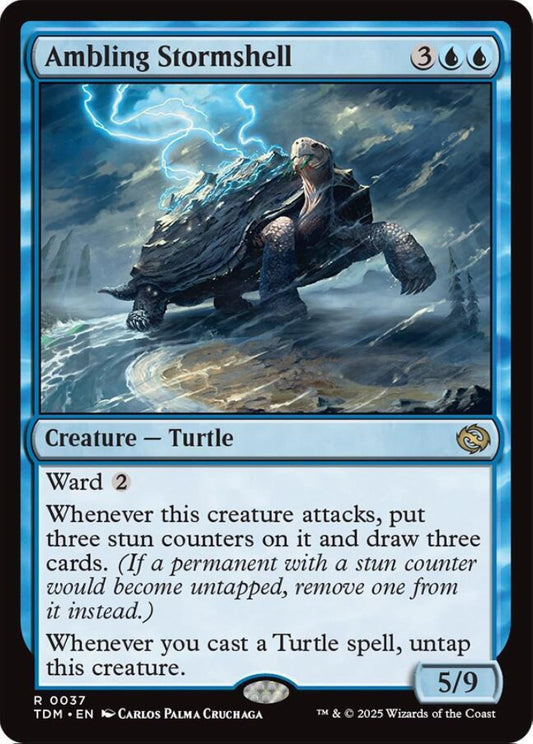 Ambling Stormshell TDM Creature Turtle NM