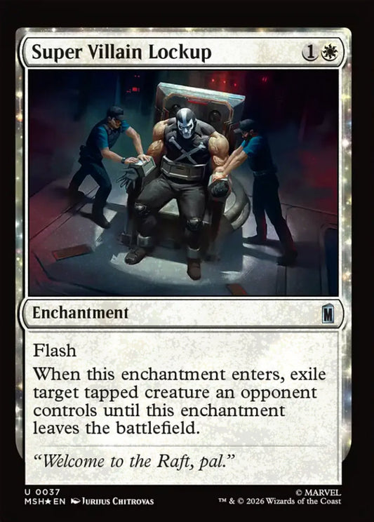 Super Villain Lockup MSH Enchantment *Foil* NM