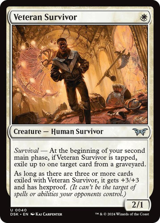 Veteran Survivor DSK Creature Human Survivor NM