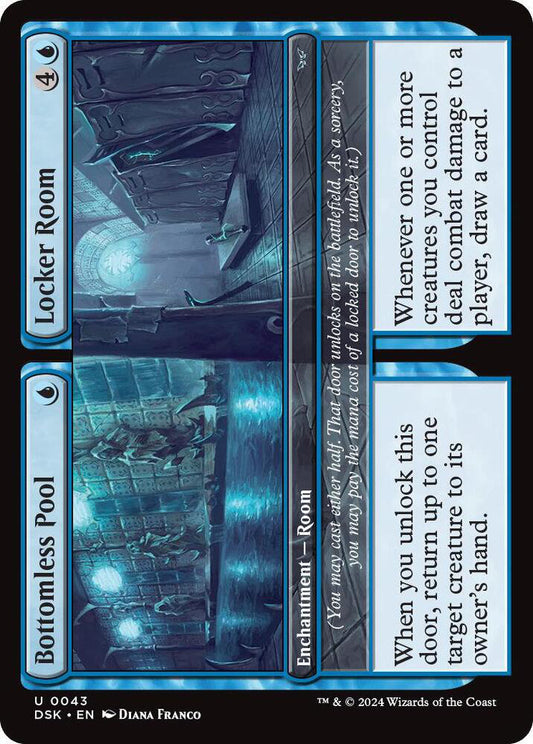 Bottomless Pool // Locker Room DSK Enchantment Room NM