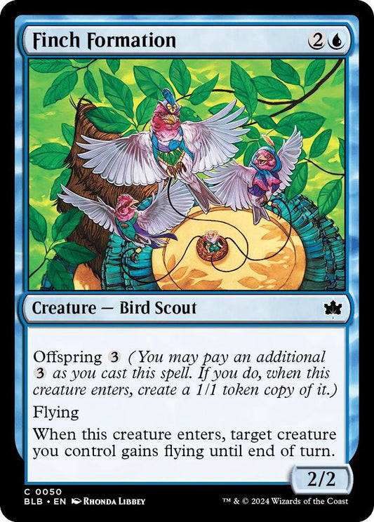 Finch Formation BLB Creature Bird Scout NM