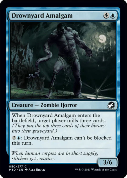 Drownyard Amalgam MID Creature Zombie Horror NM