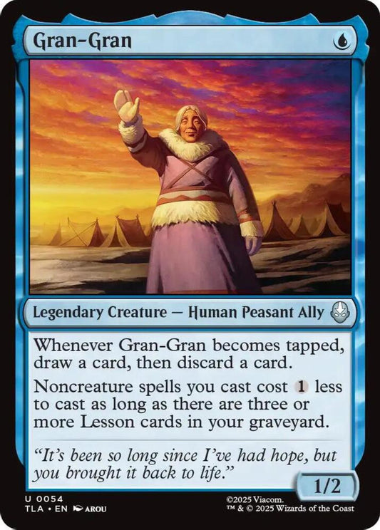 Gran-Gran TLA Legendary Creature Human Peasant Ally NM