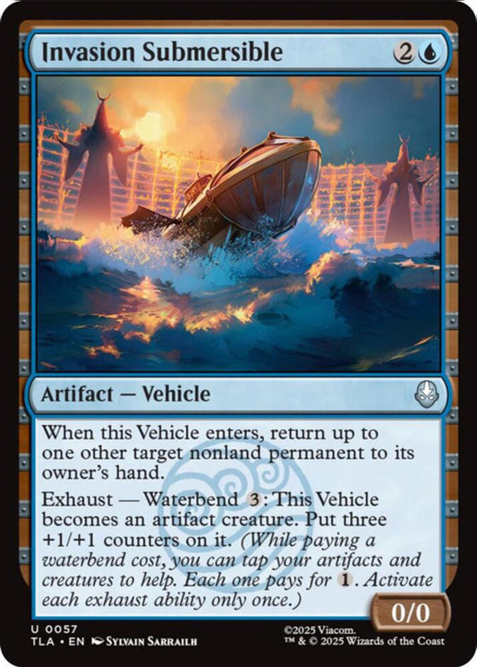 Invasion Submersible TLA Artifact Vehicle NM