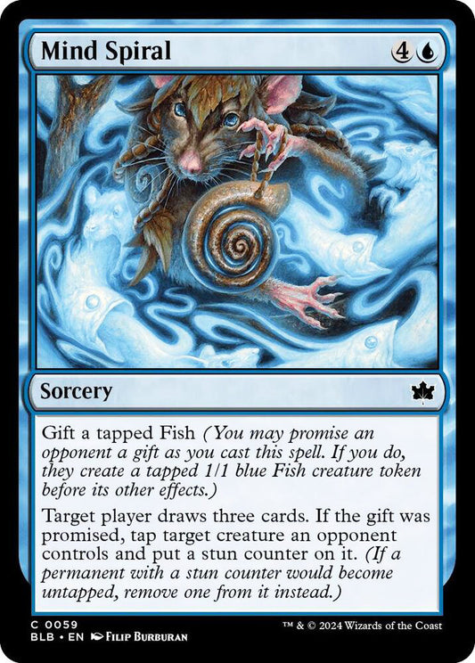 Mind Spiral BLB Sorcery NM