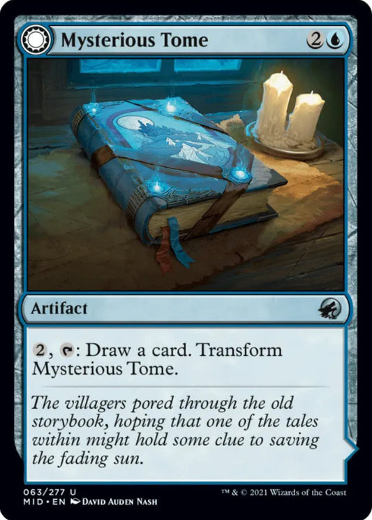 Mysterious Tome/Chilling Chronicle MID Artifact NM