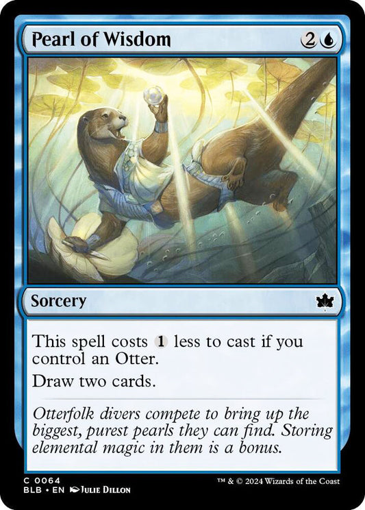 Pearl of Wisdom BLB Sorcery NM