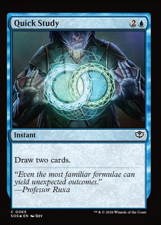 Quick Study SOS Instant *Foil* NM