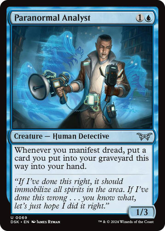 Paranormal Analyst DSK Creature Human Detective NM