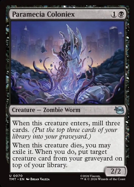 Paramecia Coloniex TMT Creature Zombie Worm NM