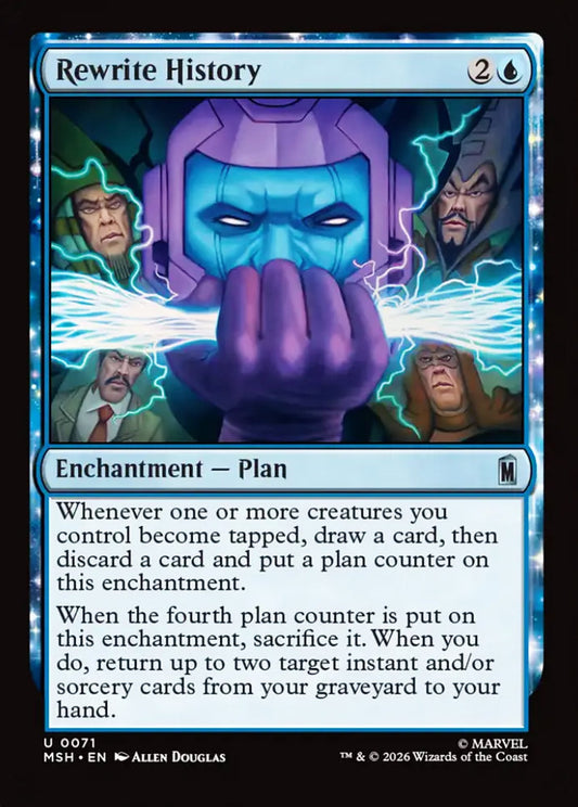 Rewrite History MSH Enchantment Plan NM