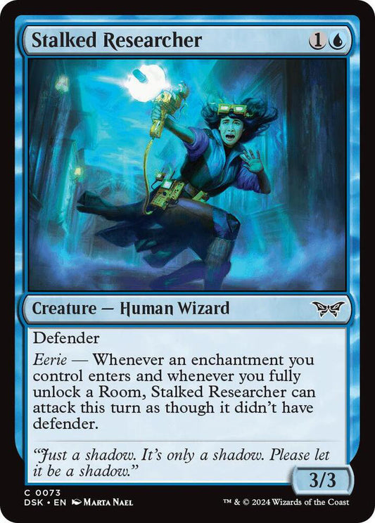 Stalked Researcher DSK Creature Human Wizard NM