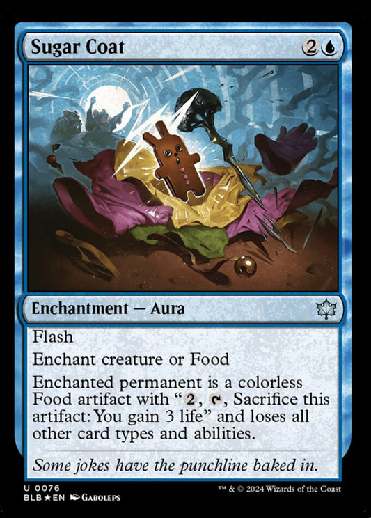 Sugar Coat BLB Enchantment Aura *Foil* NM