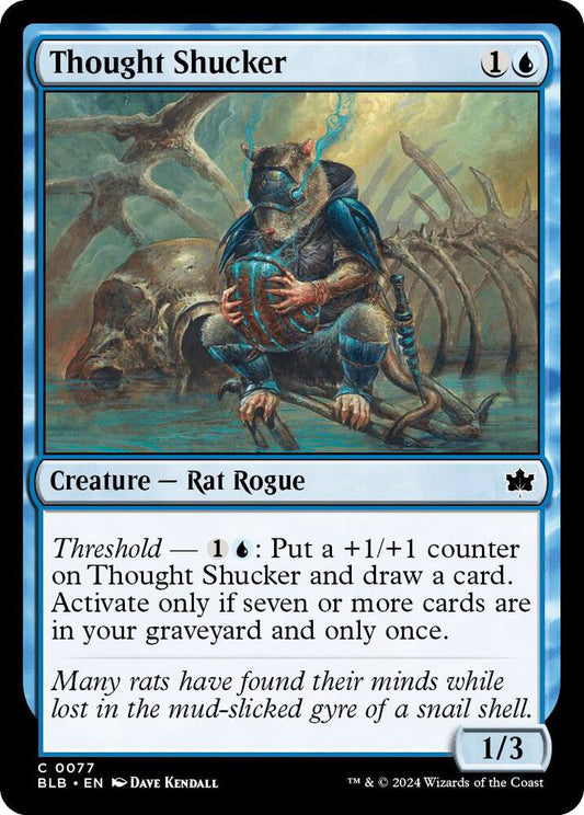 Thought Shucker BLB Creature Rat Rogue NM