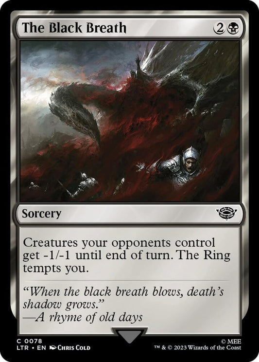 The Black Breath LTR Sorcery NM