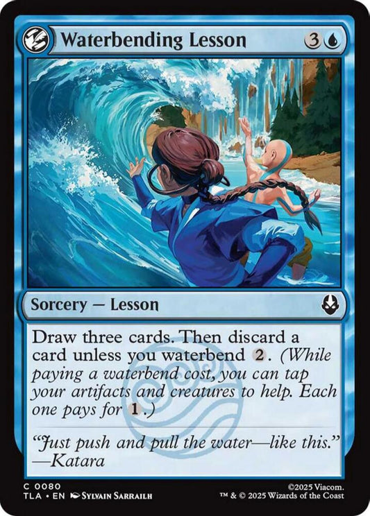 Waterbending Lesson TLA Sorcery Lesson NM