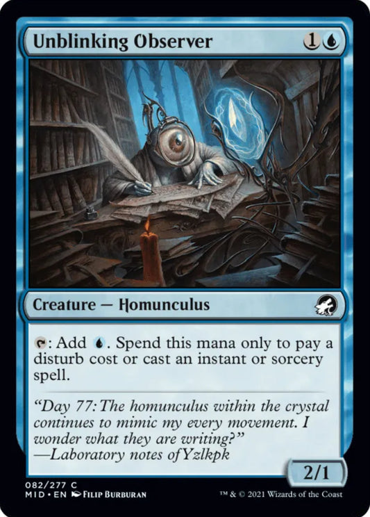 Unblinking Observer MID Creature Homunculus NM