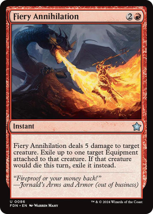 Fiery Annihilation FDN Instant NM