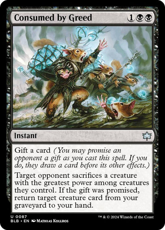Consumed by Greed BLB Instant NM