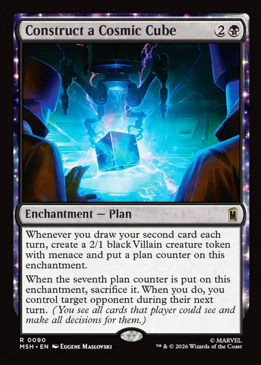 Construct a Cosmic Cube MSH Enchantment Plan NM