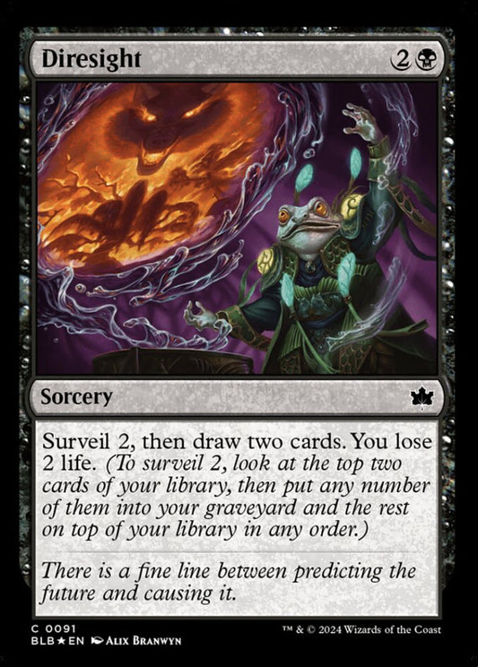 Diresight BLB Sorcery *Foil* NM