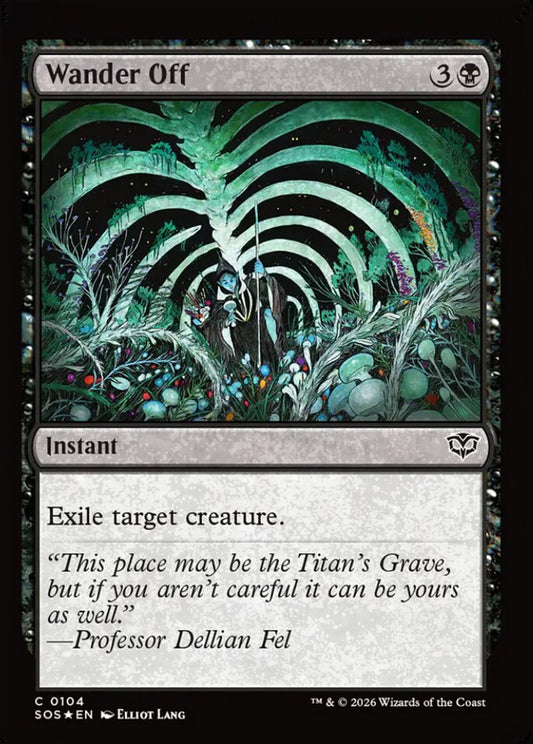 Wander Off SOS Instant *Foil* NM