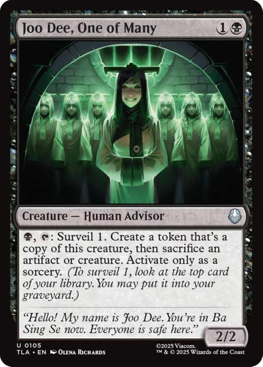 Joo Dee One of Many TLA Creature Human Advisor NM