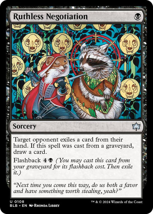 Ruthless Negotiation BLB Sorcery NM