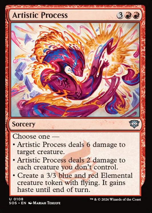 Artistic Process SOS Sorcery NM