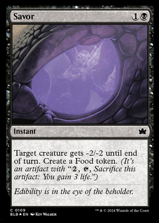 Savor BLB Instant *Foil* NM