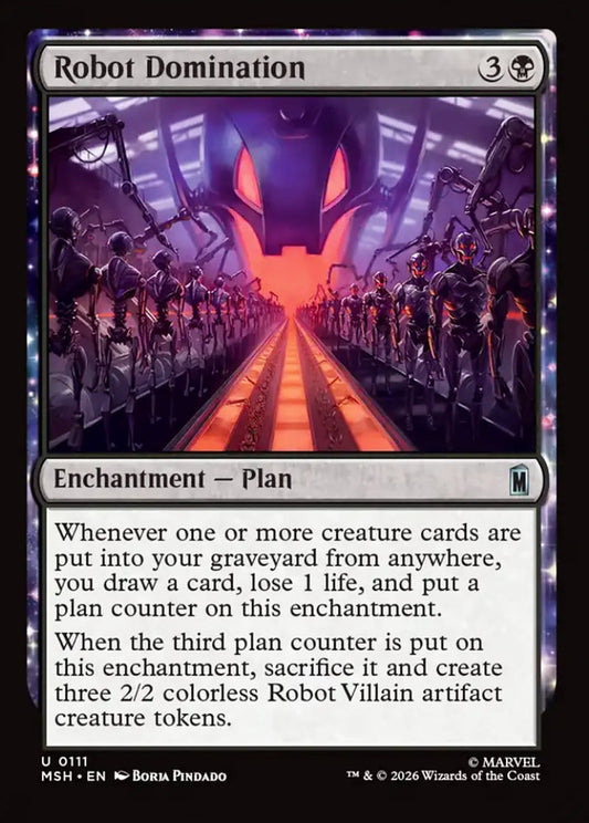 Robot Domination MSH Enchantment Plan NM
