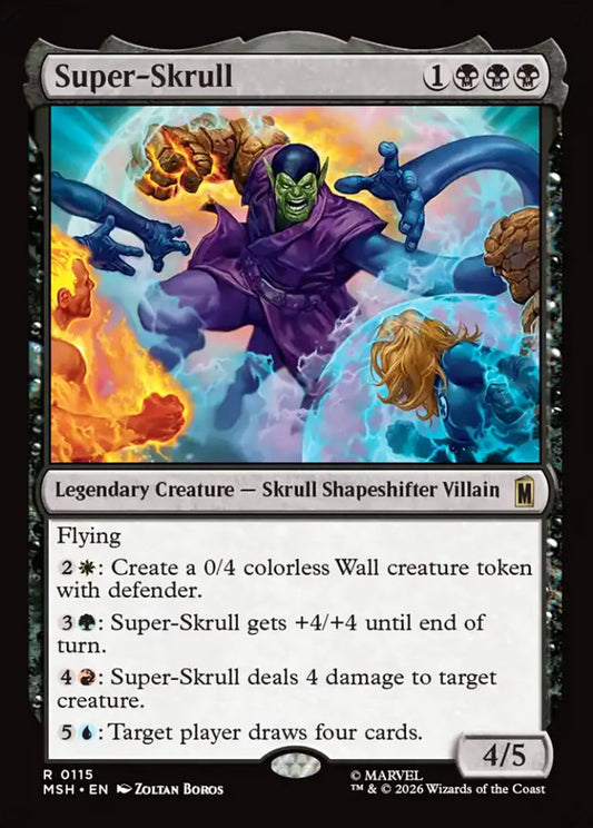 Super-Skrull MSH Legendary Creature Skrull Shapeshifter Villain NM