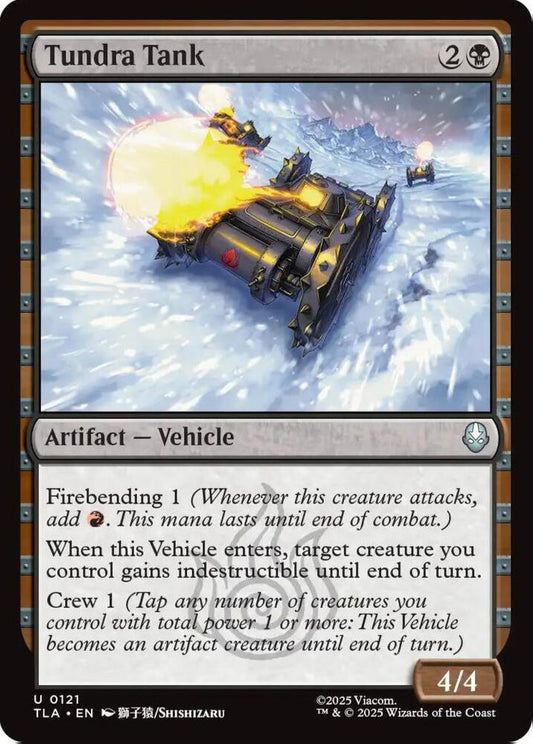 Tundra Tank TLA Artifact Vehicle NM