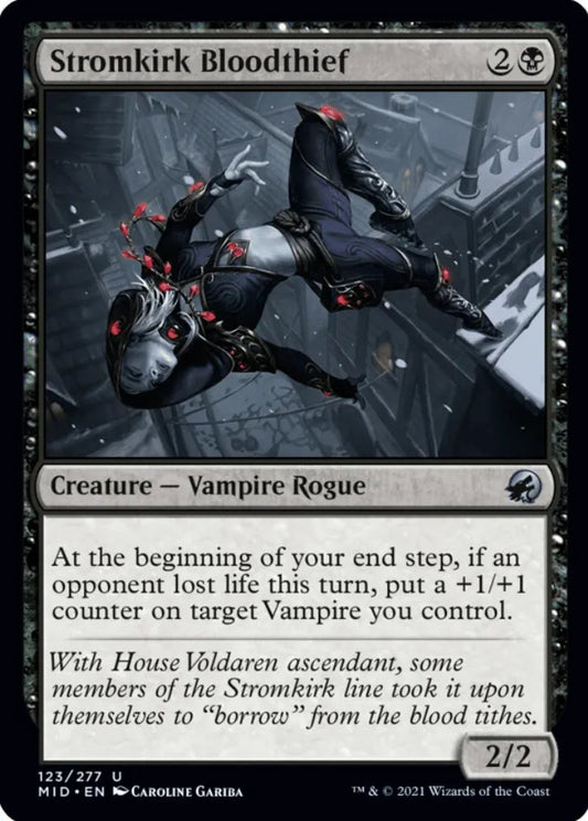 Stromkirk Bloodthief MID Creature Vampire Rogue NM