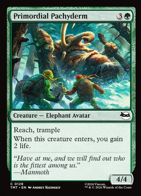 Primordial Pachyderm TMT Creature Elephant Avatar NM